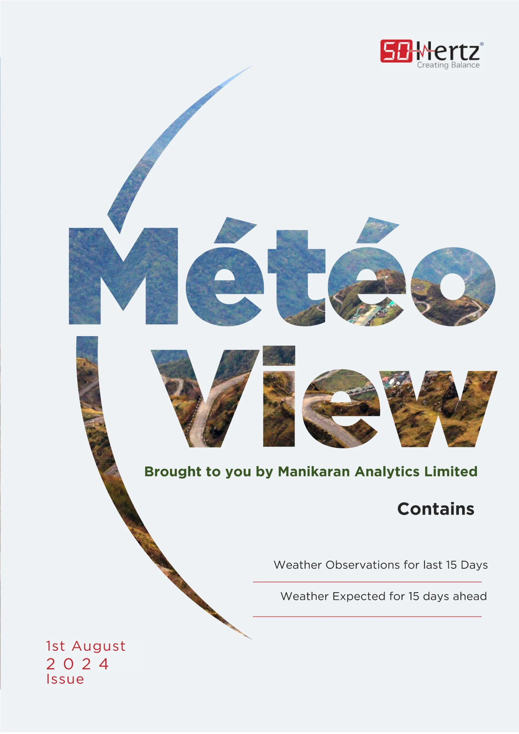 Météo View Report 1st August 2024